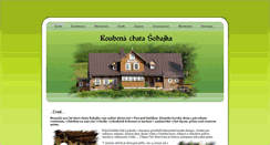 Desktop Screenshot of chatasohajka.cz