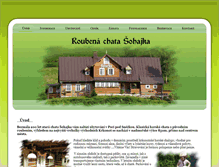 Tablet Screenshot of chatasohajka.cz